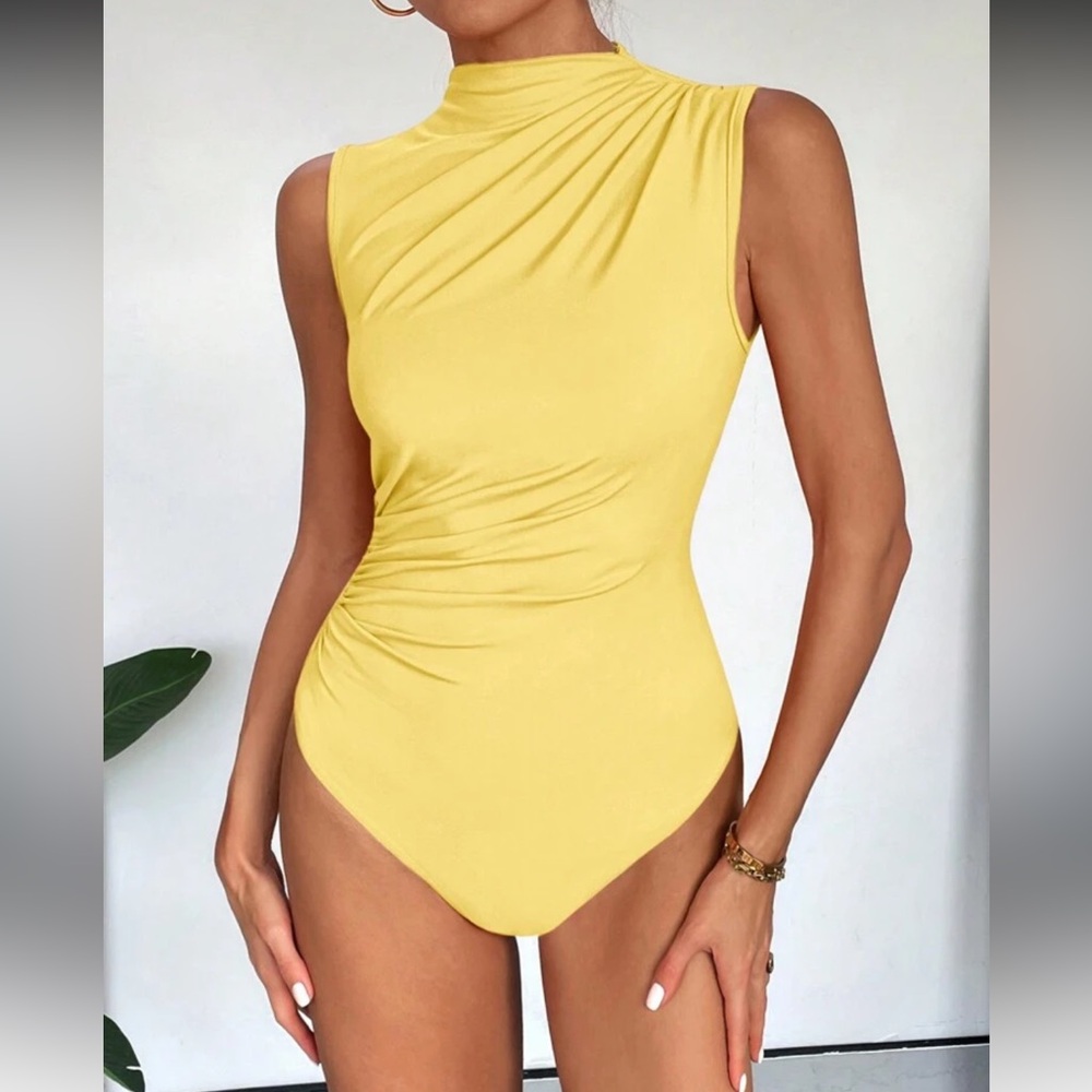 Yellow  Women’s Bodysuit